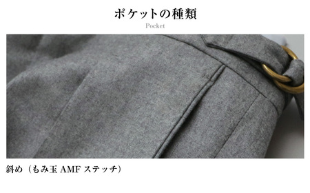 【ワンタック／85】セミオーダー トラウザーズ 1本 (葛利毛織 タスマニアンブレンド／グレンチェック) ／ メンズ ファッション ボトムス パンツ ズボン 紳士服 CALSA 長崎県 長崎市