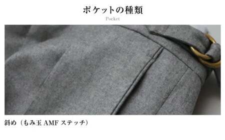 【ツータック／79】セミオーダー トラウザーズ 1本 (葛利毛織 タスマニアンブレンド／グレンチェック) ／ メンズ ファッション ボトムス パンツ ズボン 紳士服 CALSA 長崎県 長崎市