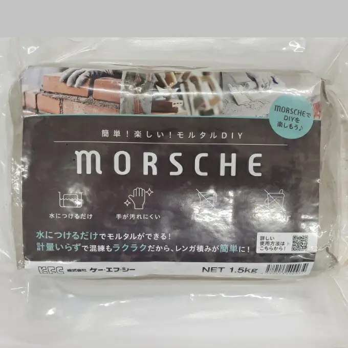 モルタルＭＯＲＳＣＨＥ【１．５ｋｇ】（ピンク）　２袋