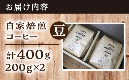 【豆・深煎り】 珈琲豆 おまかせ 2種セット セット 珈琲 コーヒー 焙煎 選べる コーヒー豆 ロースター 豆 珈琲豆 深煎り【宍戸珈琲】 [AKGP002-3]