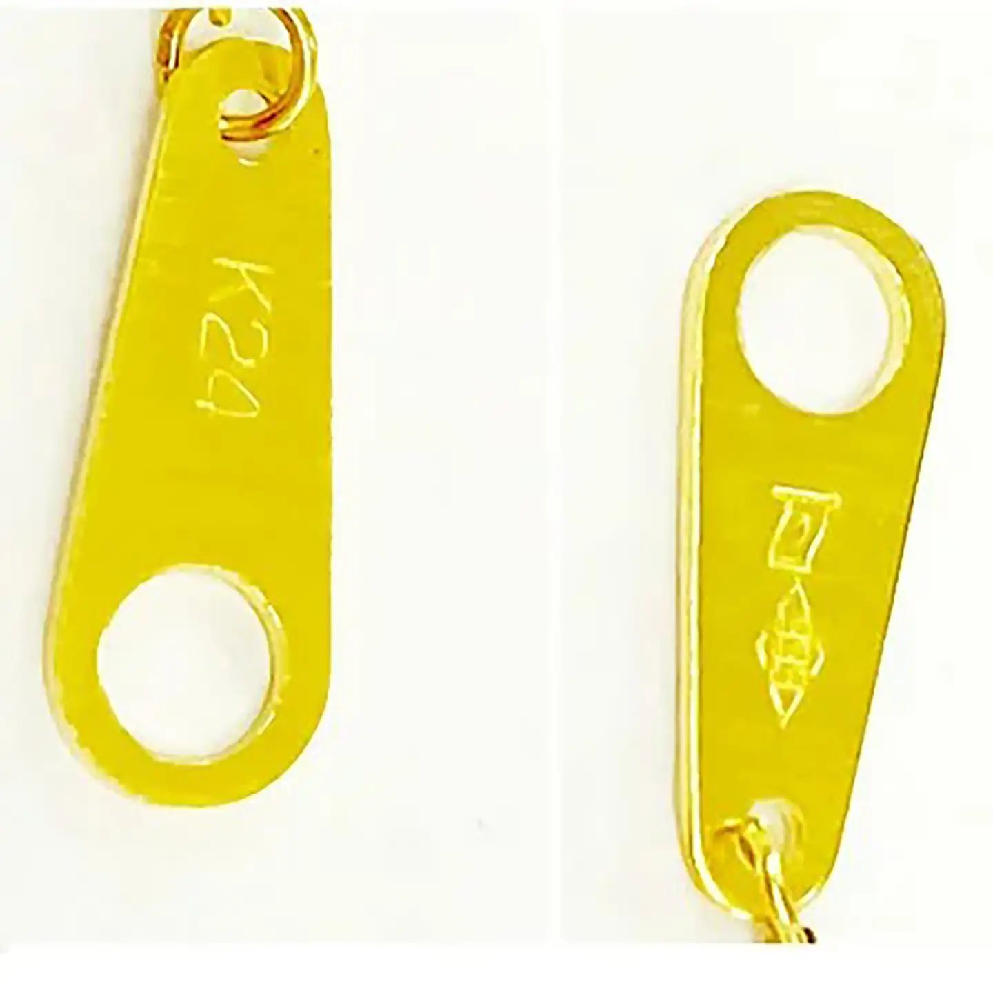 純金 造幣局検定刻印入り 純金 六面カットW喜平ブレスレット4g 18cm