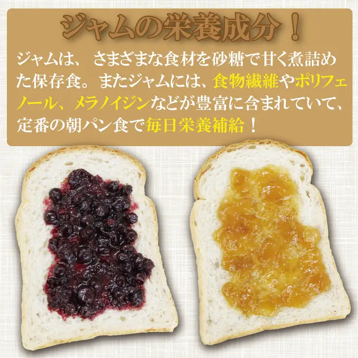 まるごと濃縮！いちじく ＆ ブルーベリー ジャム セット （190g×各1個）ジャム A070-039