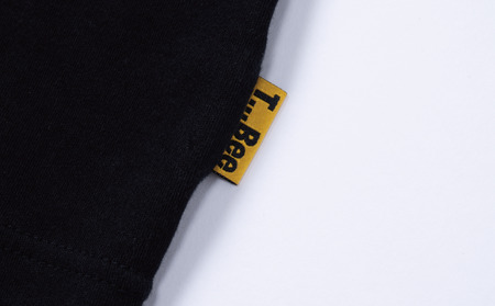 橘織物　LONG SLEEVE T-SHIRT Black （009_5224）