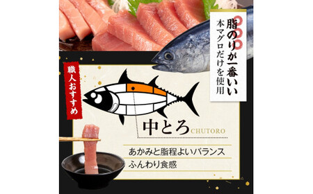 HSR-111 鹿児島県産本マグロ トロ＆赤身 3種セット 合計1.2kg 本マグロ トロ 赤身 マグロ 魚  刺身 刺し身 【2026年1月下旬より順次出荷】