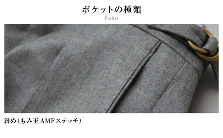 【ツータック／79】 セミオーダー トラウザーズ 計1本 ( 葛利毛織 サマージェントリークローズ ／ チャコールグレー ) CALSA長崎 トラウザーズ ズボン パンツ