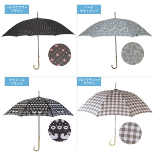 ジャンプ長傘 日傘 雨傘 晴雨兼用傘 紫外線カット[096A18]