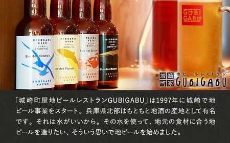 城崎温泉の地ビール（4本）＆ 燻製ミックスナッツ