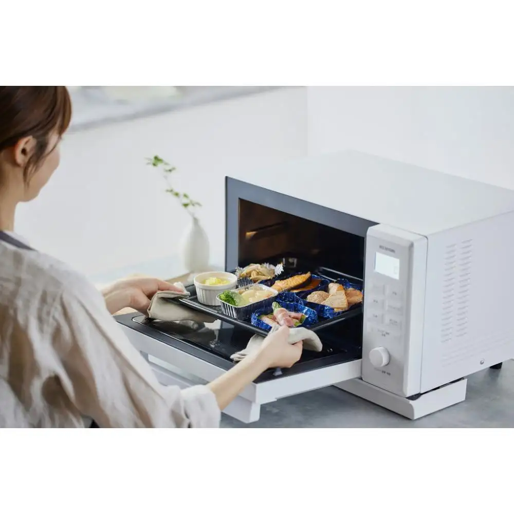 スチームオーブンレンジ アイリスオーヤマ MO-F2404-W ｜ 電子レンジ