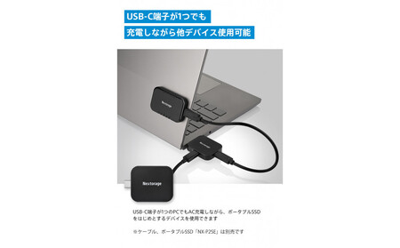 映像出力やデータ転送と同時に給電可能なマルチアダプター NX-PDPA1｜PDPアダプター®