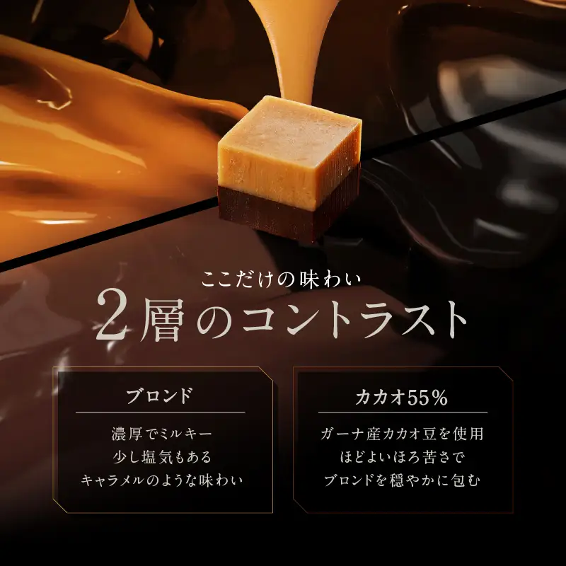 チョコレート専門店「MAGIE DU CHOCOLAT」No.4ブロンド24個入【スイーツ 洋菓子 チョコレート菓子 チョコレート 生チョコ 人気 濃厚 チョコ ギフト プレゼント 贈り物 贅沢 ご褒美】_0010-001-se4