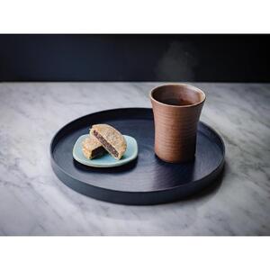 Round RaysTray S 藍漆 〜INDIGO URUSHI 〜 ｜トレー プレート お皿 皿 食器 インテリア