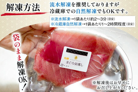 天然 メバチマグロ 切落し 100g×4袋 計400g 気仙沼水揚げ [熊栄産業 宮城県 気仙沼市 20565037]