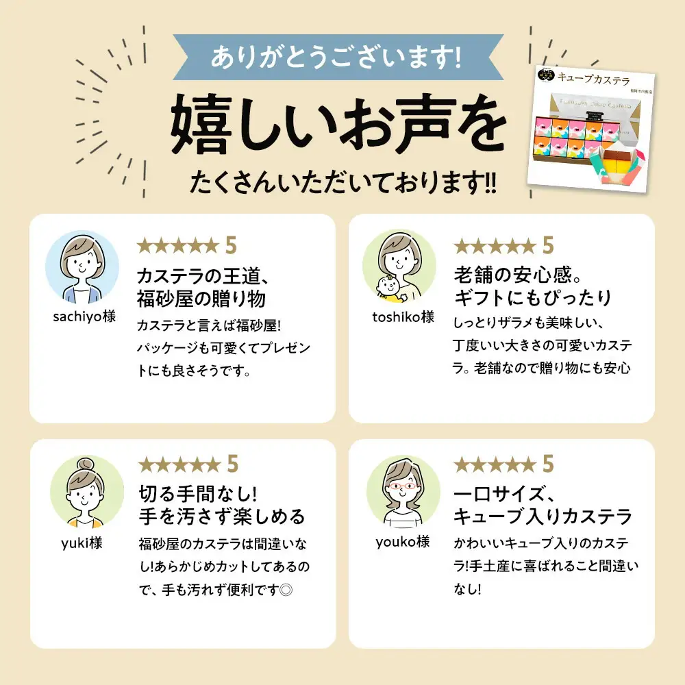【カステラ本家福砂屋 福岡市内製造】 キューブカステラ15個入×2個セット | 菓子 おかし スイーツ デザート 食品 人気 おすすめ 送料無料