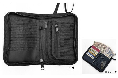 ad (アド) X-PAC パスポートケース黒