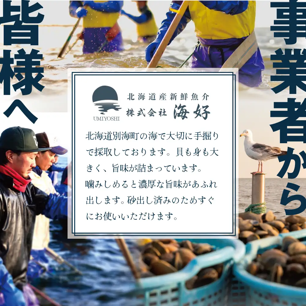 北海道 野付産 冷凍あさり 2kg (500g×4)【UY0000020】（ 北海道 別海町 あさり アサリ 貝 ふるさと納税 野付 人気  ふるさと納税 ）