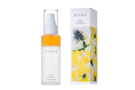 美容液 ユズ オーガニック ダブルエッセンス 60mL 1本 RINKA [ABCオーガニック 埼玉県 小川町 295]