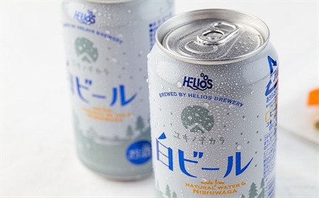 ユキノチカラ白ビール350ml 6缶