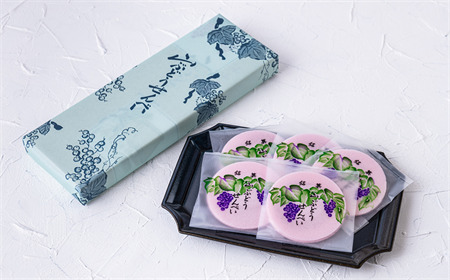 工藤菓子店「山ぶどうせんべい」３箱セット（27枚）