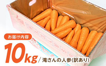 【訳あり】滝さんのにんじん 10kg AHCU005 にんじん