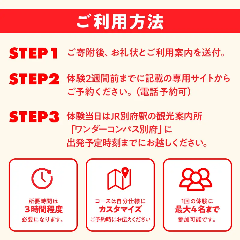ゆのくにクルーザーで行く別府DEEP観光コース_B177-001