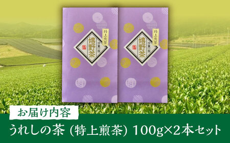 新茶 お茶 うれしの茶 特上煎茶2本/有限会社 原製茶園[UEJ003] お茶