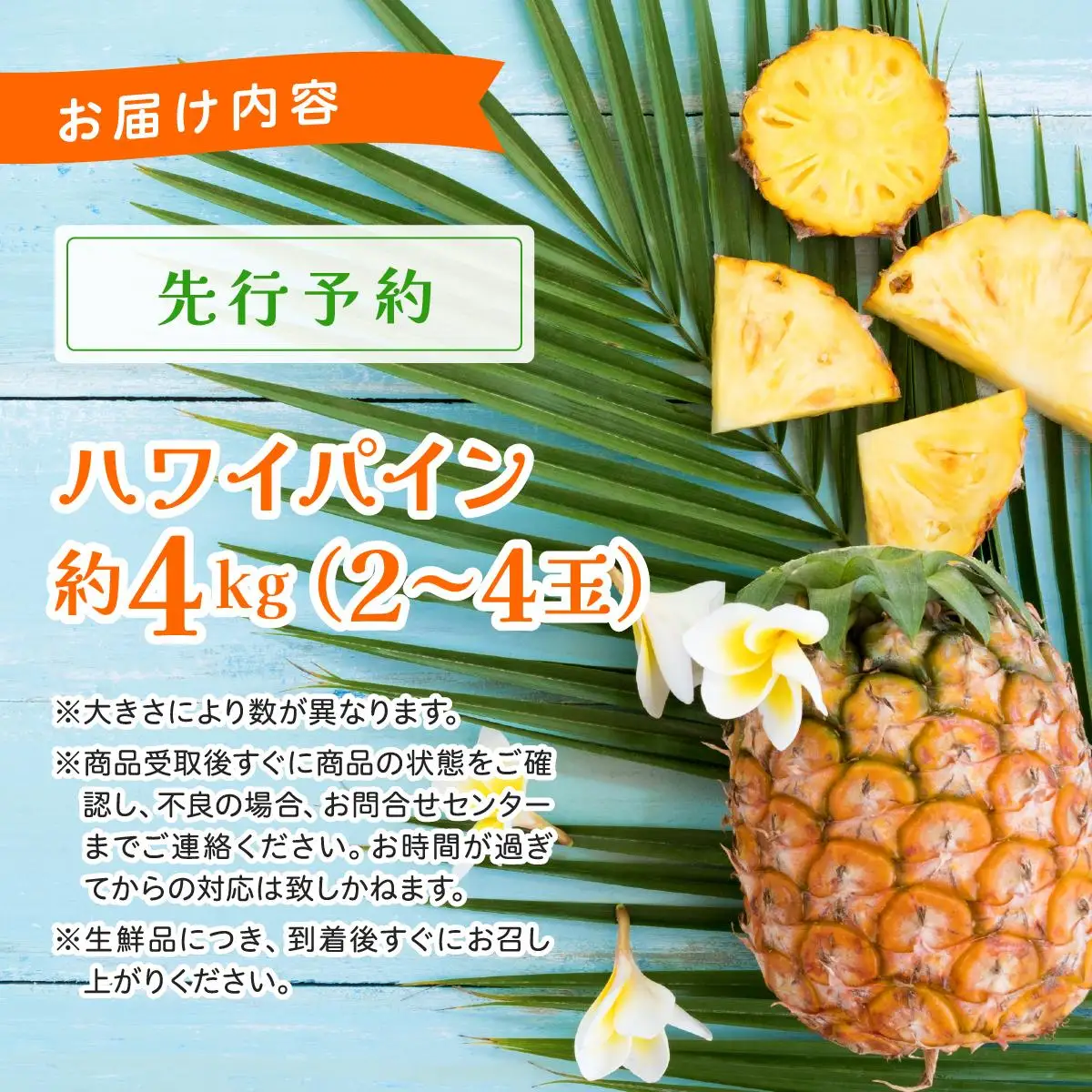 ハワイパイン約4kg 