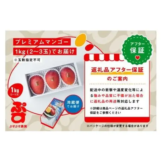 【ぷすぷす農園】＜2026年発送先行予約＞宮古島産完熟マンゴープレミアム（贈答用／1キロ／農園直送）（KY003）