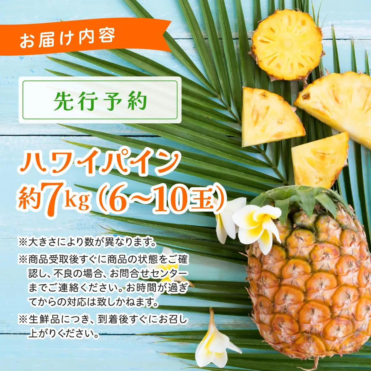 ハワイパイン約7kg 