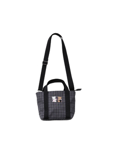 ショルダーバッグ（680021）XS（黒系チェック）  ふるさと納税限定