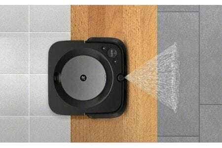 ブラーバジェット m6 グラファイト 【公式整備済リユース品】 ／ 床拭きロボット お掃除ロボット 自動掃除機 床拭き 床ふき ふき掃除 拭き掃除 水拭き から拭き アイロボット iRobot ジェットスプレー 学習記憶 自動充電 時短 ハイスペックモデル 黒色 千葉県