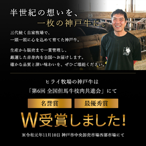 特別寄附額 数量限定 神戸牛 ヒレ シャトーブリアン ステーキ 150g×1枚