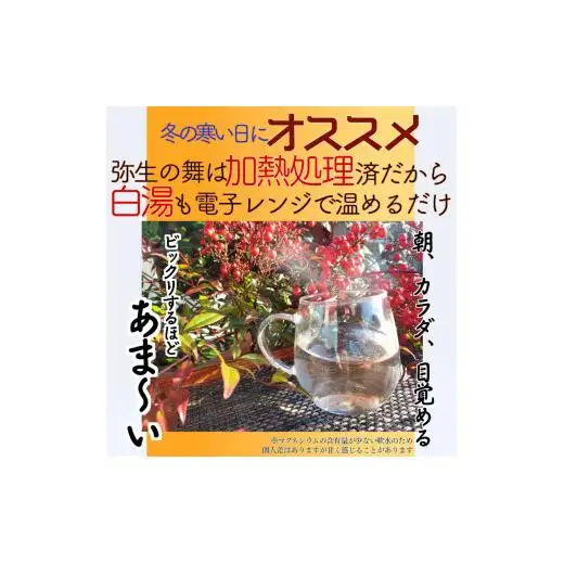 【6ヶ月定期便】奇跡の飲む温泉水「真木温泉 弥生の舞」　飲泉力500ml 24本入り