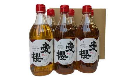 古式三河仕込 愛櫻 純米本みりん（1年熟成） 6本セット 国産 味醂 醸造 調味料 料理 和食 米こうじ 醸造のまち 碧南市 杉浦味淋 H009-028