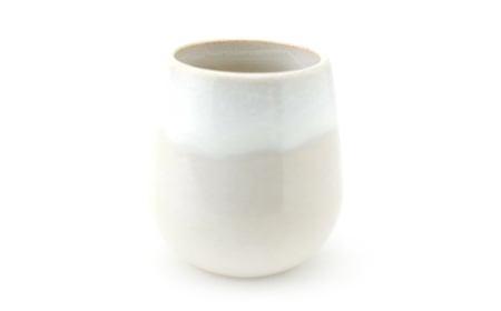 【波佐見焼】Folk Design 片口酒器・盃 白釉白唐津流し 2点セット【玉有】[IE57]