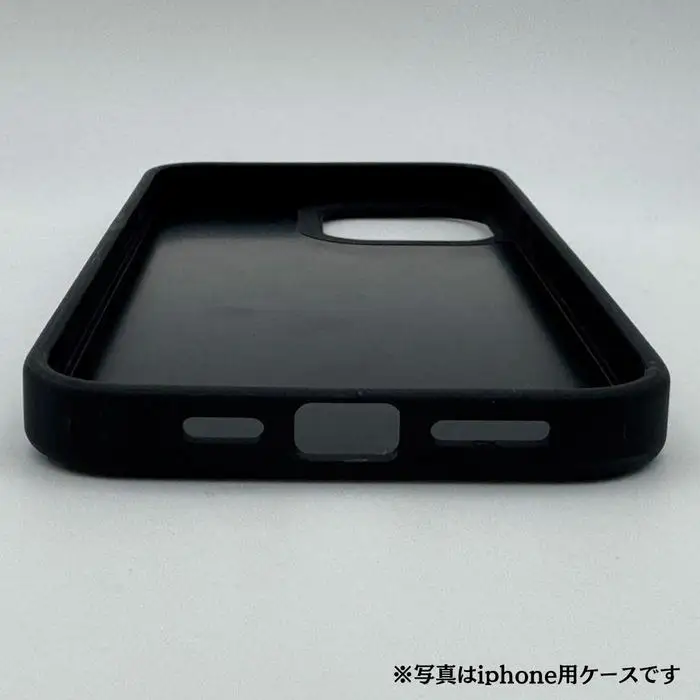 漆スマホケース 【セミオーダー】  「双鶴図」 伊藤若冲水墨画シリーズ