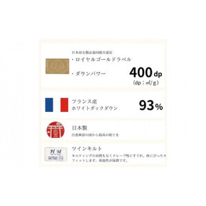 ゴア 羽毛ふとん　クリシュナFD93：グリーン系