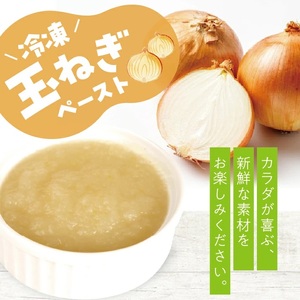 冷凍玉ねぎペースト2.0kg(500g×4袋) 冷凍便 ※離島発送不可 冷凍 たまねぎ 玉ねぎ 玉葱 野菜 野菜ペースト 離乳食 介護食 小分け ゆざ食彩工房 遊佐町 庄内 東北 [1432TN2000G]