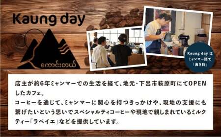 【自家用】「Kaung day」 ミャンマースペシャルティコーヒー ドリップパック　30パック 珈琲 コーヒー カウンデー ミャンマー ドリップ ドリップバック 訳あり ドリップバッグ【98-3】