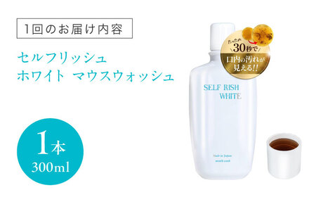 歯磨き粉 【全6回定期便】 マウスウォッシュ 1本(300ml) 歯磨き粉[AGCQ029]