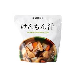 【3年保存】 長期保存食 イザメシ けんちん汁 18個/1ケース 非常食 保存食 備蓄食 防災 防災用品 パウチ 備蓄 災害対応食 食品 災害食 防災用