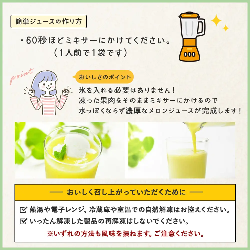 メロンジュースのもと 約800g 約165g×5パック メロン tn-0032