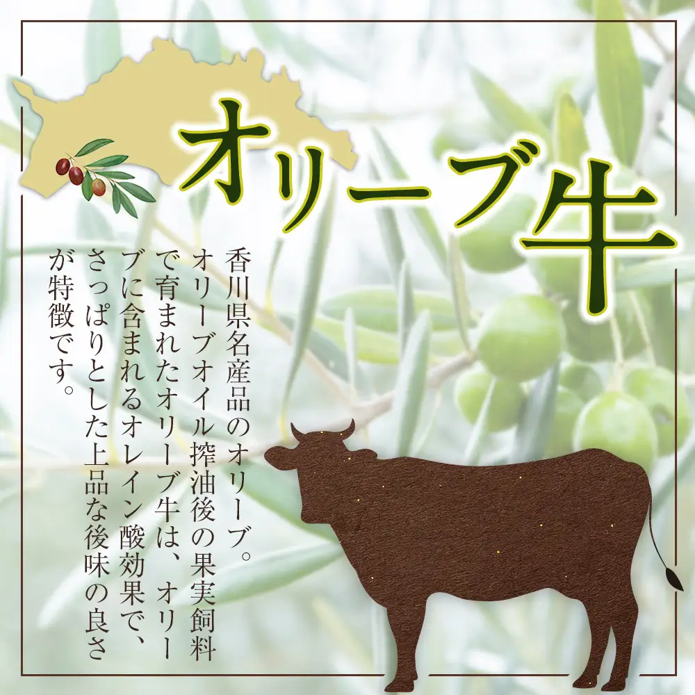 オリーブ牛　牛すき丼4袋セット