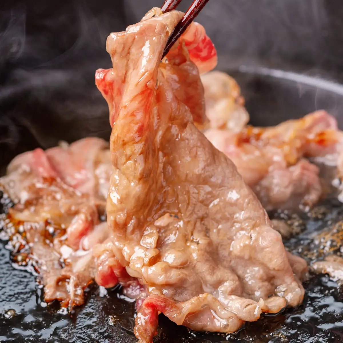 サロマ黒牛 ロース スライス 600g（200g×3） SRMD008