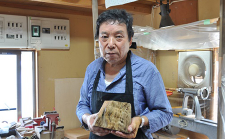 屋久杉ペン（スリムライン） 文房具 ボールペン 工芸品 