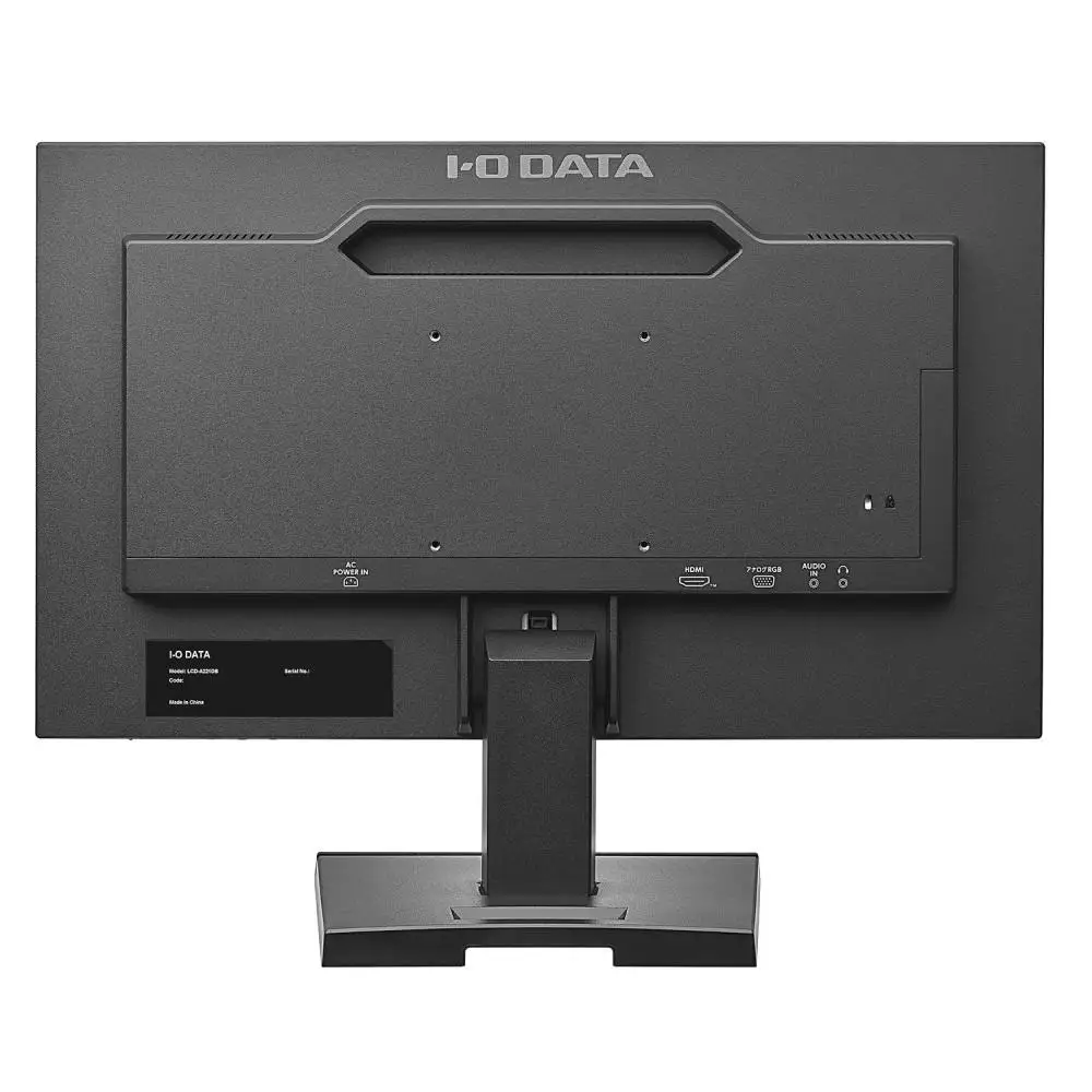 モニター I-O DATA 【LCD-A221DB】3辺フレームレス&広視野角ADSパネル21.5型ワイド液晶ディスプレイ 《ブラック》 モニター