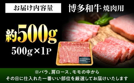 【A4~A5】博多和牛 焼肉用 500g[BGAB064] 博多和牛