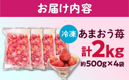 冷凍あまおう苺2kg [BGAG002] strawberry あまおう いちご 果物