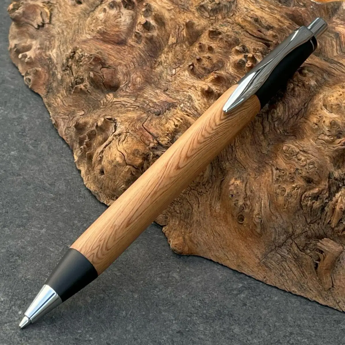 屋久杉  / 2つの内部機構を持つ新感覚の木軸ペン / SINPEN【MP&BP】ゴールド金具 / MUKU屋