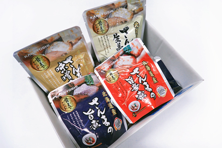 根室海鮮市場＜直送＞【北海道根室産】さんまのやわらか煮セット(旨煮・生姜煮・旨辛煮・味噌煮)×各4P A-28253