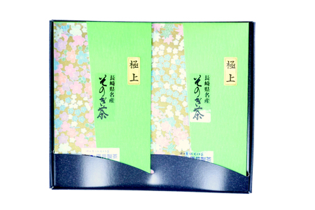 茶 緑茶 新茶 そのぎ茶 (極上) 100g 2袋入り 総計200g [まるせい酒井製茶 長崎県 東彼杵町 hs42bag370009]